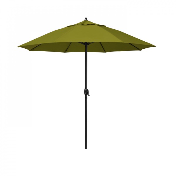 California Umbrella 7.5' Bronze Aluminum Market Patio Umbrella, Pacifica Ginkgo 194061336717